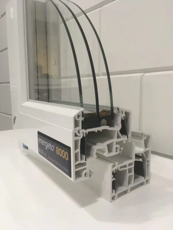 doorsnede aluplast energeto 8000 extra isolerend kunststof kozijn profiel