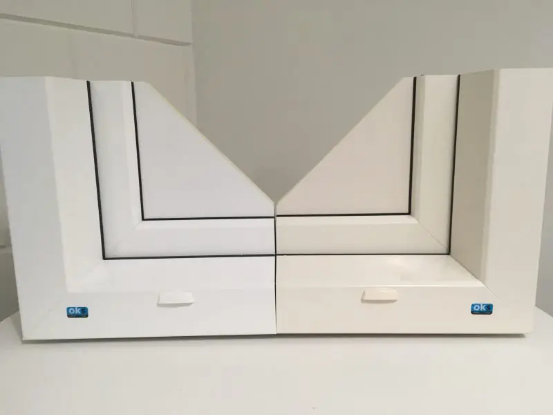Basis kleur kunststof kozijn