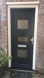 Een kunststof voordeur van OKS
