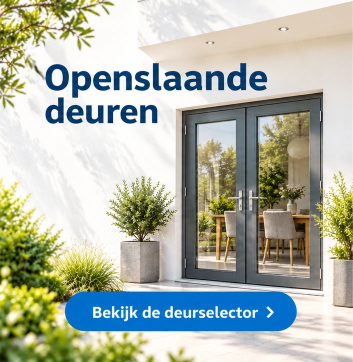 openslaande deuren configureren