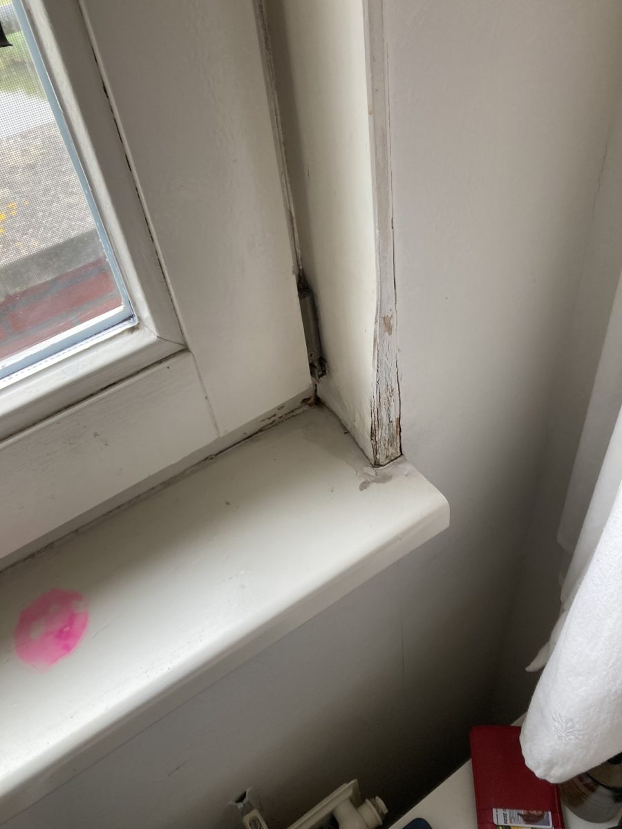 lekkage draaikiepraam