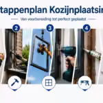 stappenplan kozijnplaatsing