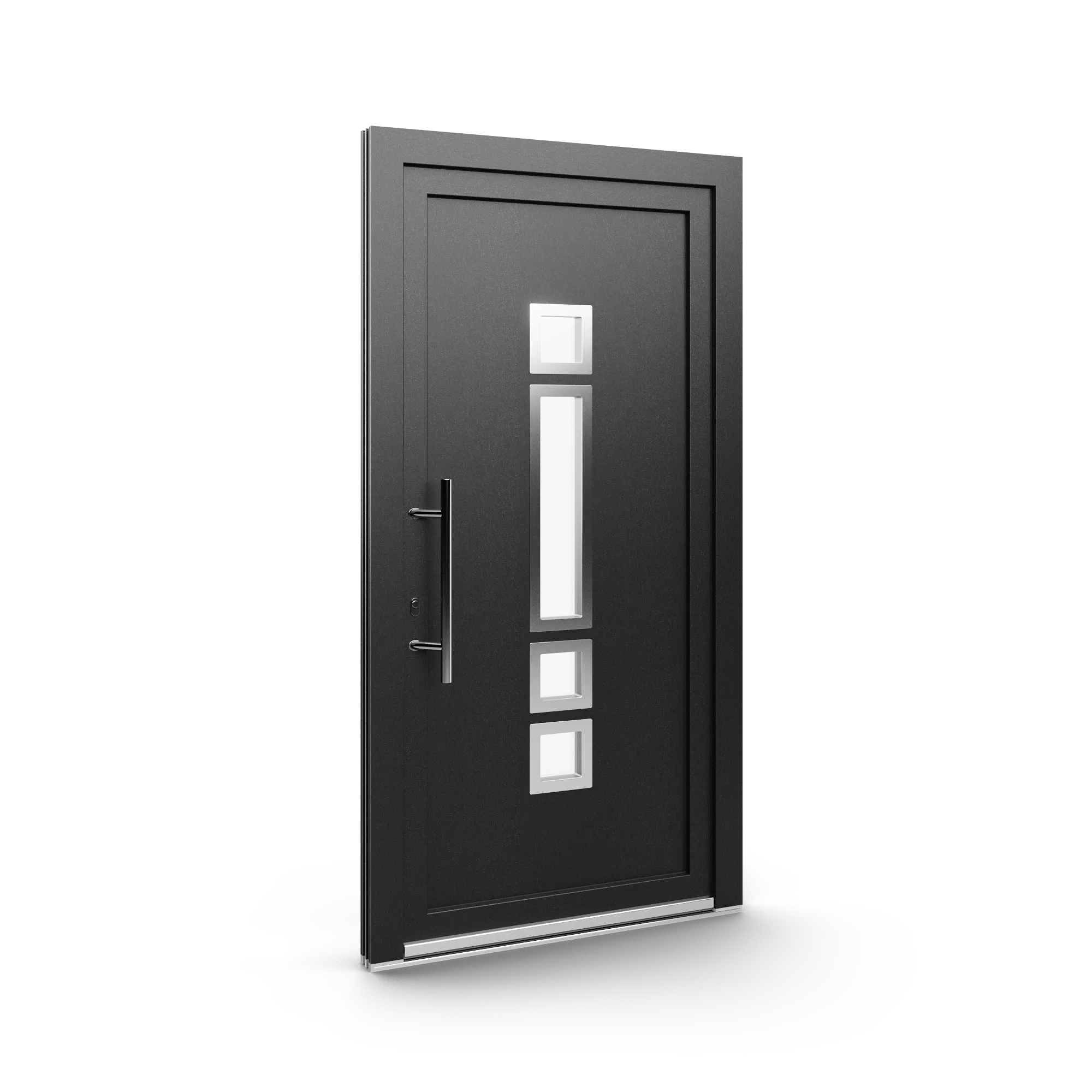 Ekoline deurpaneel 001 inox
